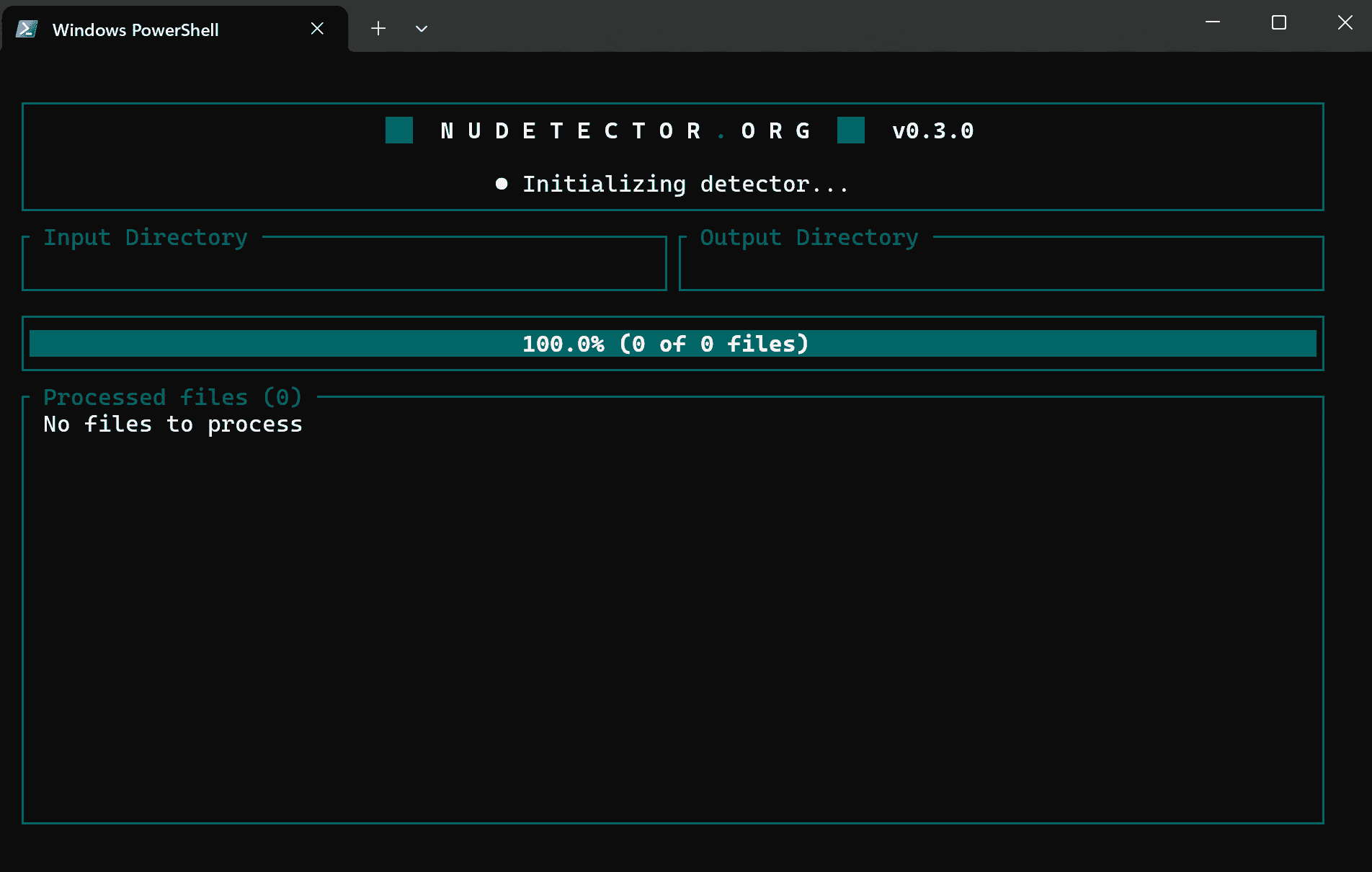 Nudity Detector Demo
