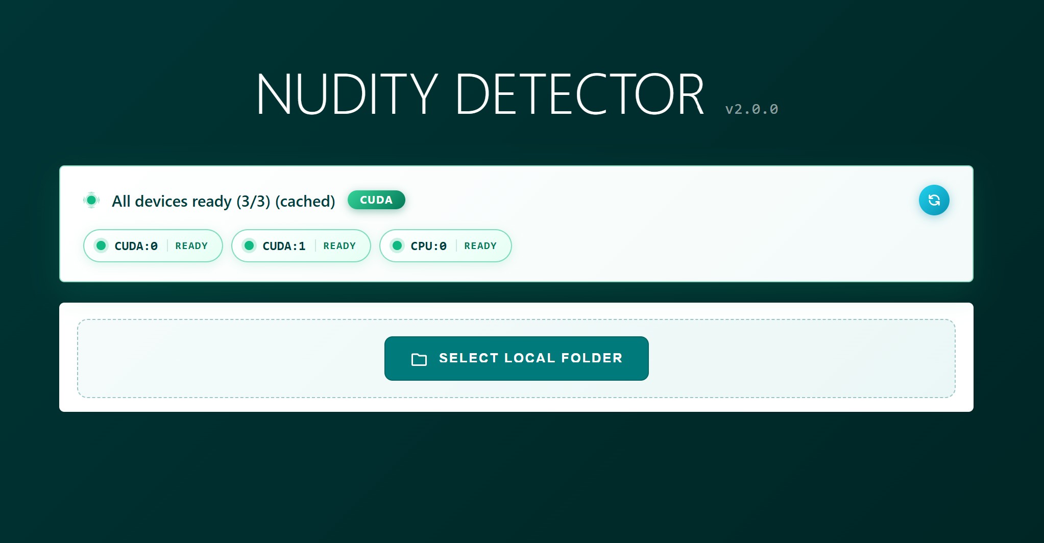 Nudity Detector Demo